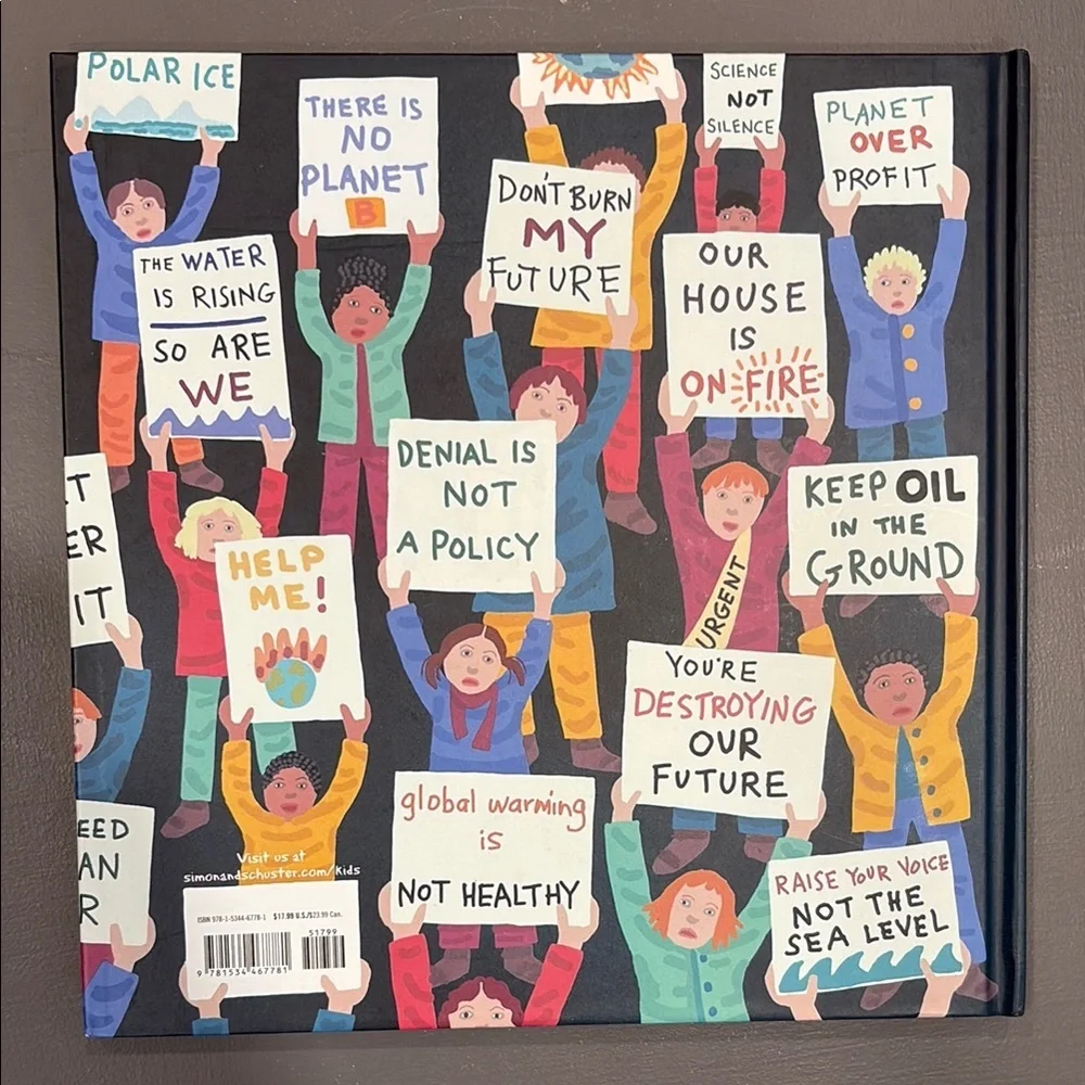 Our House is On Fire Book by Jeanette Winter - Greta Thundberg